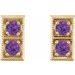 Two-Stone Earrings