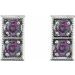Two-Stone Earrings