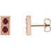 Two-Stone Earrings