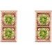 Two-Stone Earrings