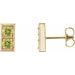 Two-Stone Earrings