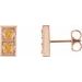 Two-Stone Earrings