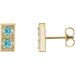 Two-Stone Earrings