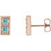Two-Stone Earrings