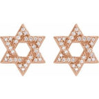 Star of David Earrings