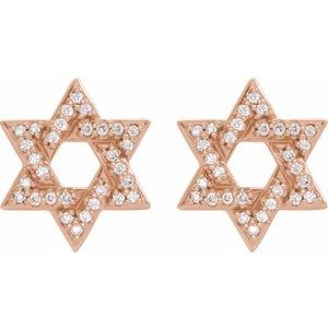 Star of David Earrings