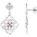 Accented Dangle Earrings