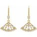 Fan Earrings
