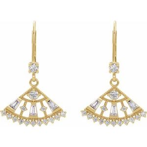 Fan Earrings