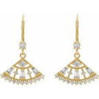 Fan Earrings