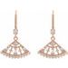 Fan Earrings