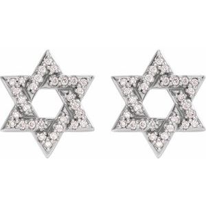 Star of David Earrings