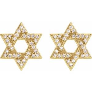 Star of David Earrings
