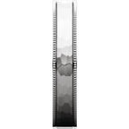 Milgrain Edge Comfort-Fit Flat Band with Satin Hammer Finish