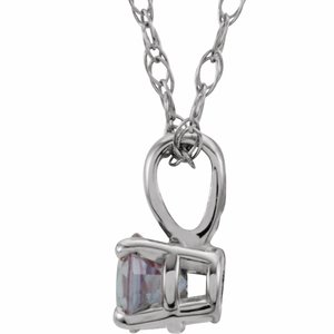 Youth Birthstone Necklace or Pendant