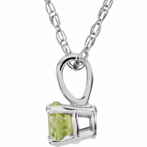 Youth Birthstone Necklace or Pendant