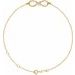 Accented Infinity-Inspired Bracelet