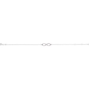 Accented Infinity-Inspired Bracelet