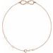Accented Infinity-Inspired Bracelet