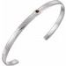 Bezel-Set Cuff Bracelet