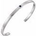 Bezel-Set Cuff Bracelet