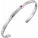 Bezel-Set Cuff Bracelet
