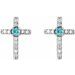 Accented Cross Earrings