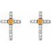 Accented Cross Earrings