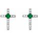 Accented Cross Earrings