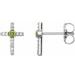 Accented Cross Earrings