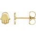 Hamsa Earrings