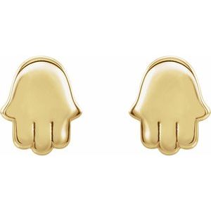 Hamsa Earrings