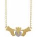 Claddagh Necklace or Center