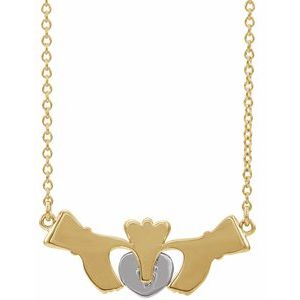 Claddagh Necklace or Center