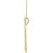 Elongated Cross Necklace or Pendant