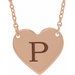 Engravable Heart Necklace