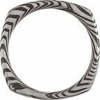 Damascus Comfort-Fit Square Band