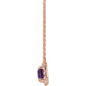 French-Set Halo-Style Necklace or Center