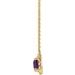 French-Set Halo-Style Necklace or Center