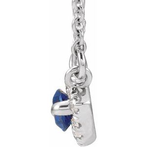 French-Set Halo-Style Necklace or Center