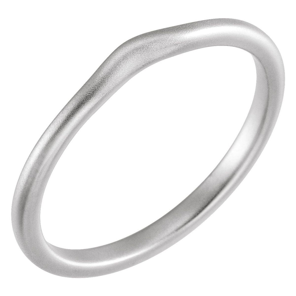 Bezel-Set Solitaire Beaded Engagement Ring or Band