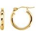 Tube Hoop Earrings