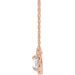 French-Set Halo-Style Necklace or Center