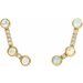 Scattered Cabochon Ear Climbers