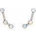 Scattered Cabochon Ear Climbers