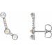 Scattered Cabochon Ear Climbers