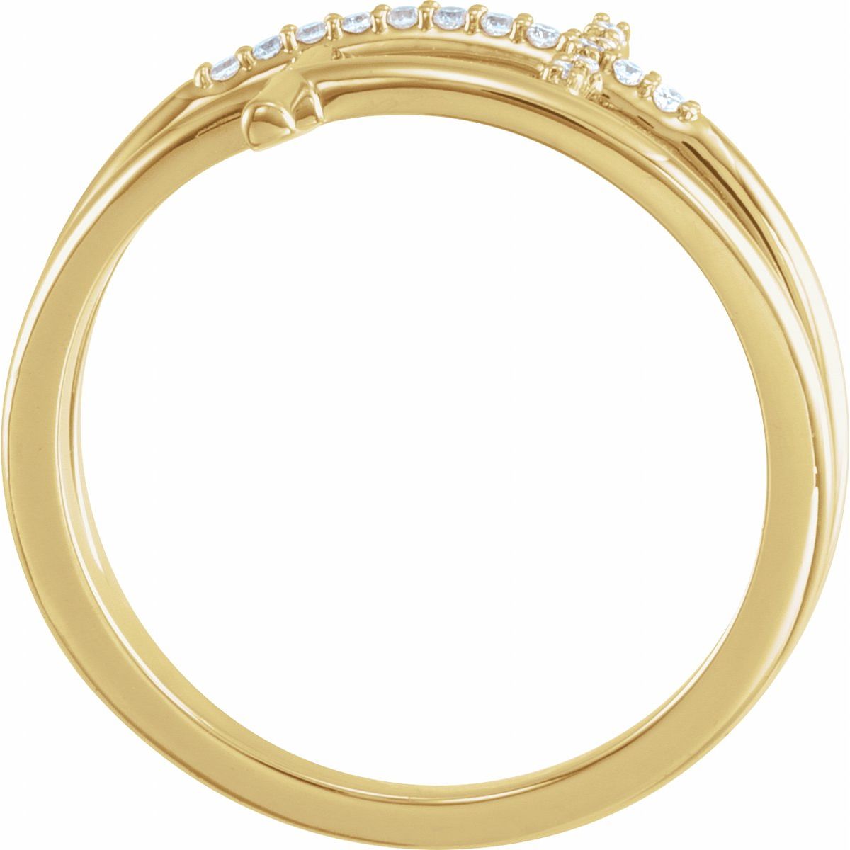 Sideways Cross Ring