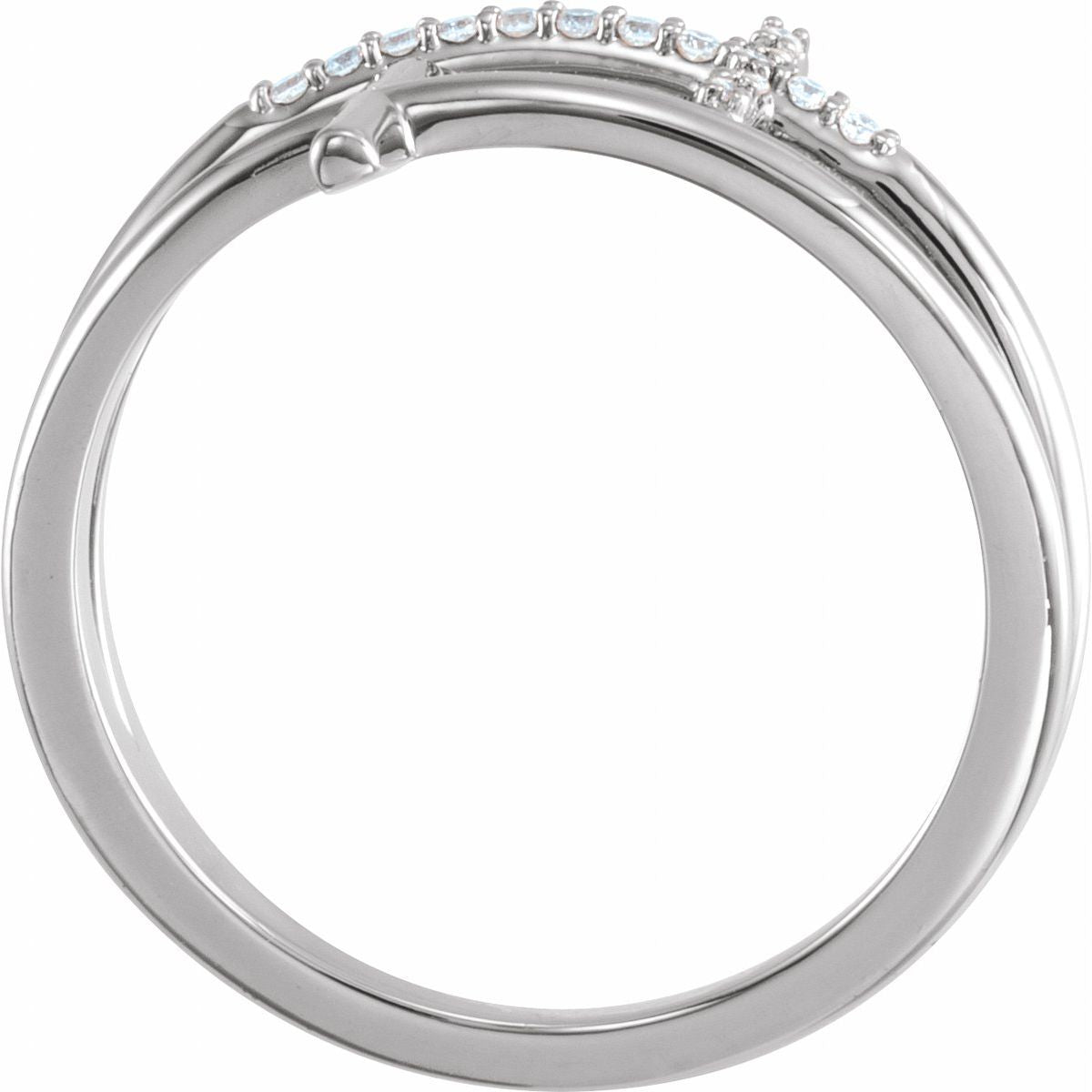 Sideways Cross Ring