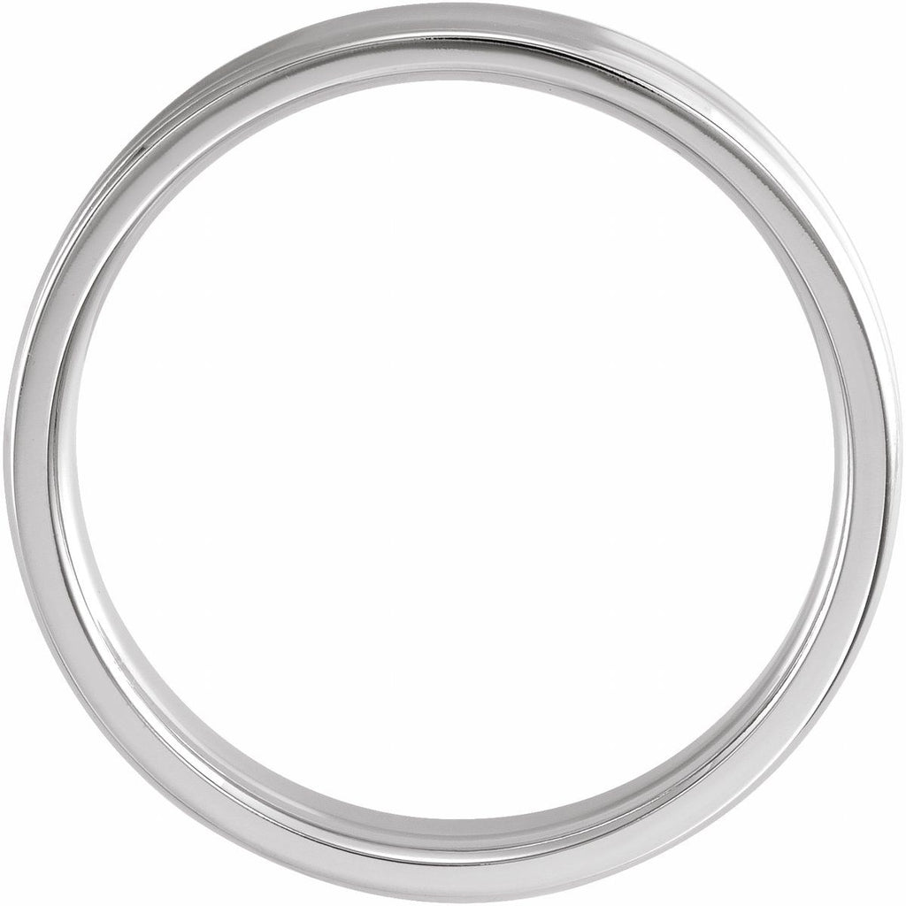 Beveled-Edge Concave Band