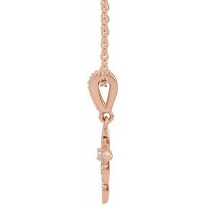 Vintage-Inspired Cross Necklace or Pendant